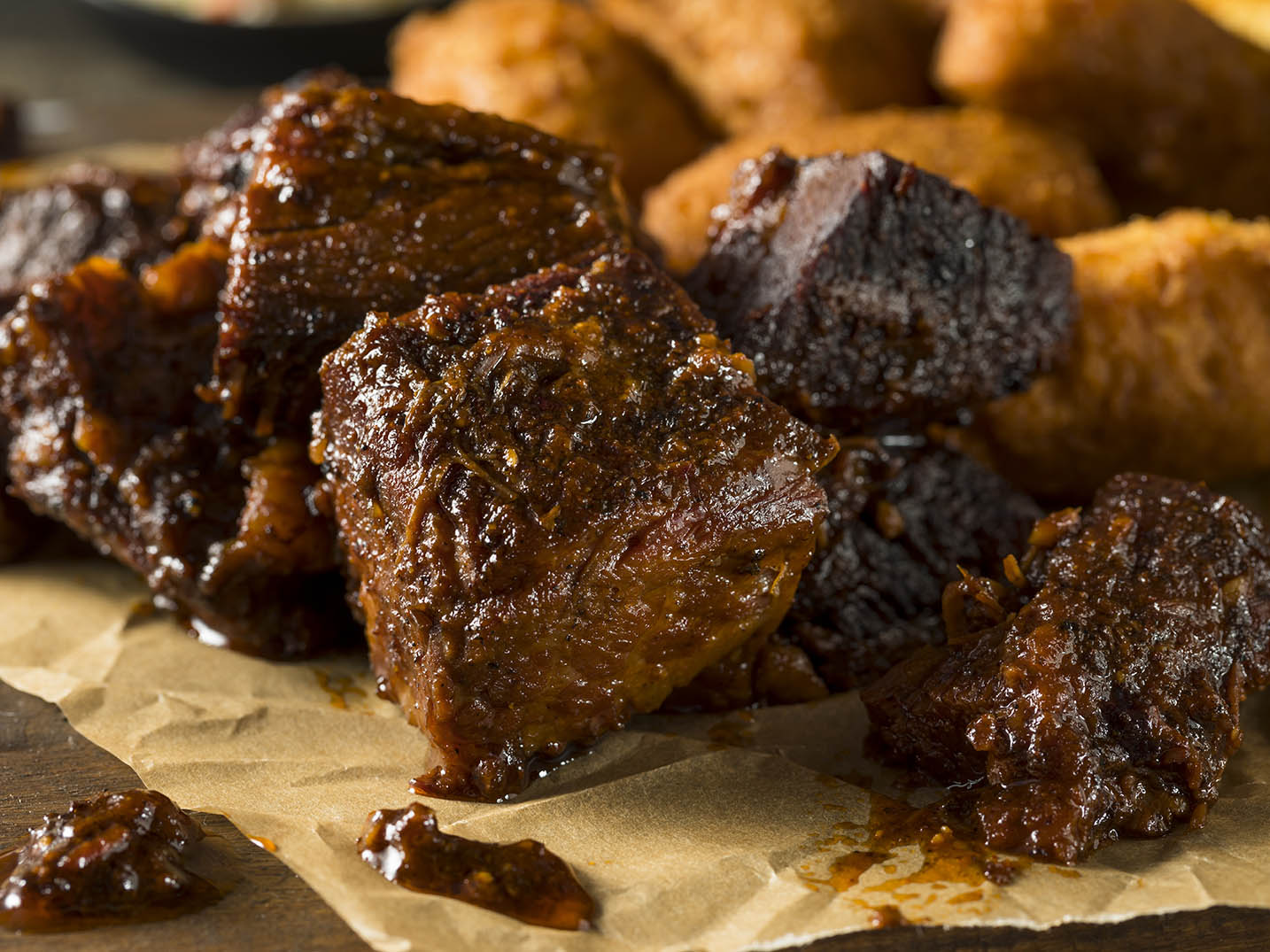 BBQ Brisket Cubes "Burnt Ends"